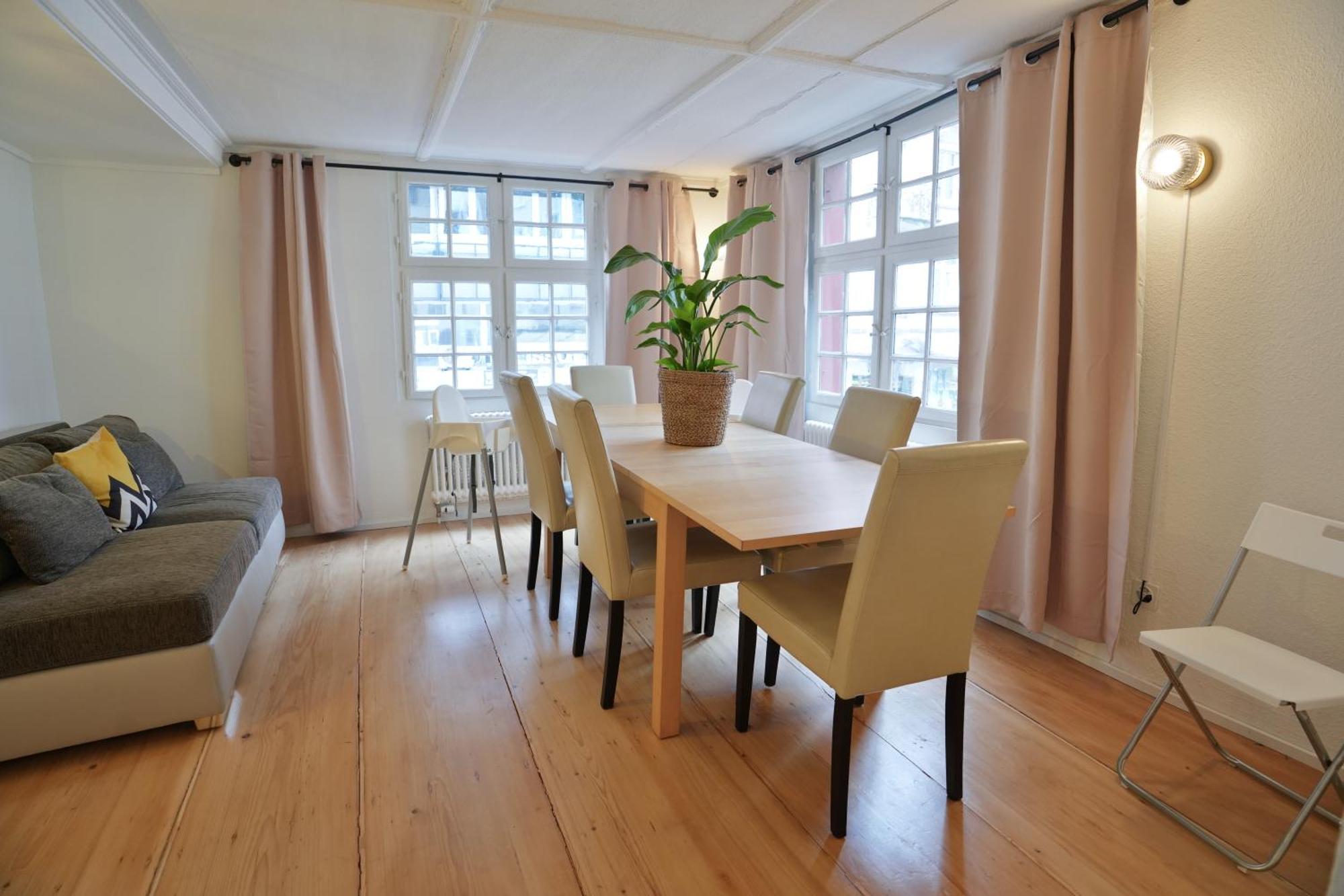 Cozy City Center, 4 Bedroom- 120Sq, 5Min Walk To Main Station Базель Екстер'єр фото
